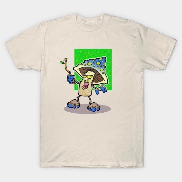 Mushroom Warrior T-Shirt by RichCameron